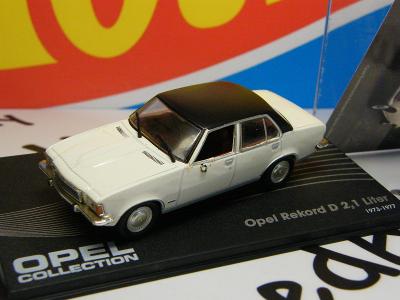 7/22- OPEL COLLECTION - OPEL RECORD D 2,1 Liter 1973-1977- ALTAYA 1:43