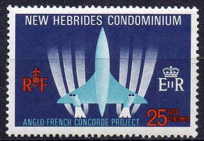 Nové Hebridy-Projekt Concorde 1968** Mi.273 /NK/ 2 €