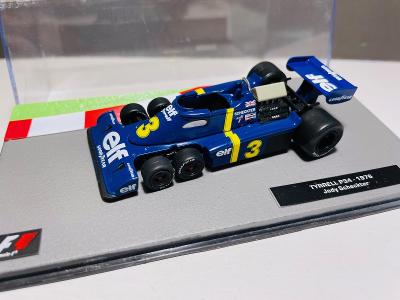 Model Formule F1 Tyrrell Ford P34 Scheckter 1:43 (Altaya IXO Brumm