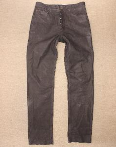 Pánské kožené kalhoty HENSON vel. M/50 W33/36=42/117cm #d765