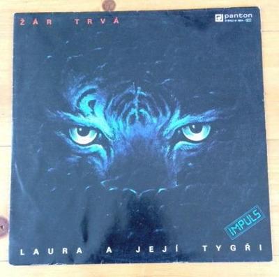 LP /  LAURA A JEJÍ TYGŘI - ŽÁR TRVÁ - 1988