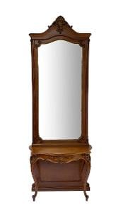 Zrcadlo s konzolovým stolem - Vídeňské baroko - GF 220604/06