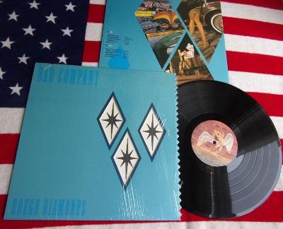 ⚠️ LP: BAD COMPANY - ROUGH DIAMONDS, jako nová MINT!! 1.press USA 1982