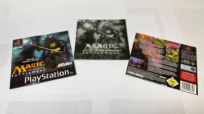 2x papírový obal + návod na PS1 PSX hru Magic