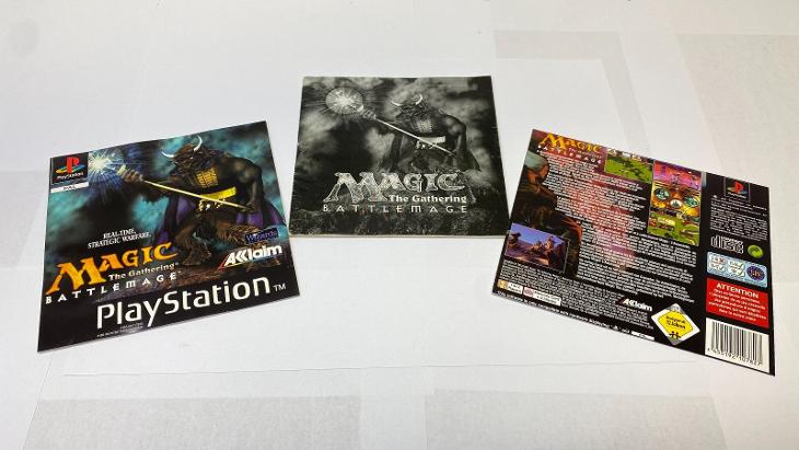 2x papírový obal + návod na PS1 PSX hru Magic - Hry