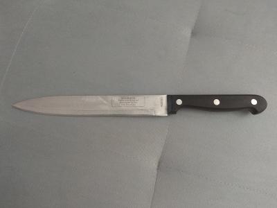 Starý masivní kuchyňský nůž, značeno Maibach Rostfrei, ostří 19,5 cm