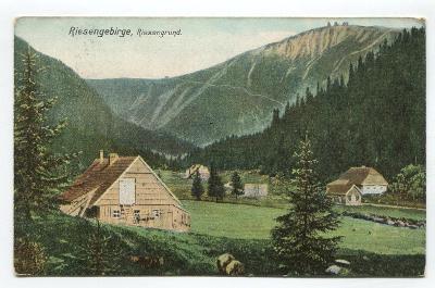 KRKONOŠE (Riesengebirge-Riesengrund), OBŘÍ DŮL,Pec pod Sněžkou-chalupy