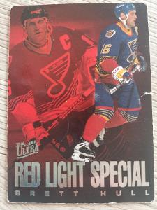 Karta Ultra Fleer 95-96 Red Light Special č 3 Brett Hull