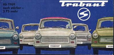 Trabant 1969 - přehled modelů