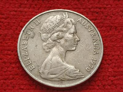 Australie 20 cent 1970