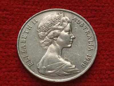 Australie 20 cent 1980