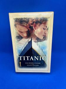 VHS videokazeta TITANIC - americký velkofilm J. Camerona s 11 Oscary