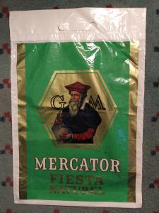 MERCATOR, reklamní taška, 70 léta. 