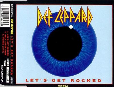DEF LEPPARD-LETS GET ROCKED CD SINGLE 1992.