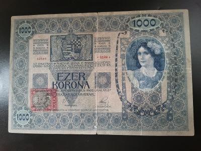 Československo 1000 korun 1902 kolek