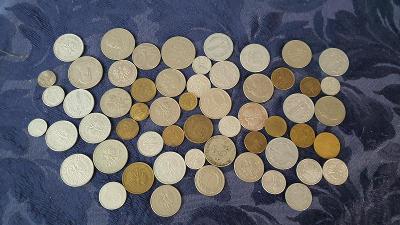 Sbírka mincí .