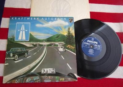 ⚠️ LP: KRAFTWERK - AUTOBAHN, Rare 1press West Germany 1974 Krautrock