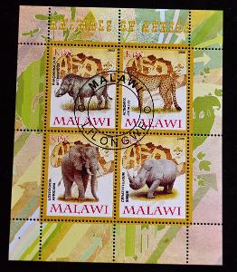 MALAWI, 2008. =africké zvířata= PL / BL-6b