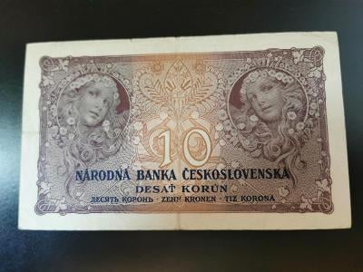 Československo 10 korun 1927