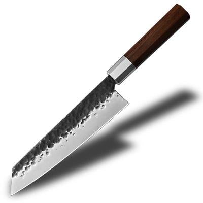 K23/ Kuchynsky nůž. Kiritsuke, OSTRY AKO BRITVA, PALISANDR