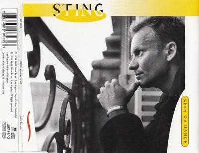 STING-WHEN WE DANCE CD SINGLE 1994.