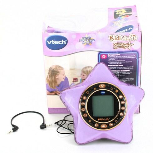 Budík Vtech KidiMagic StarLight fialový - bazar