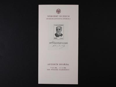 Grafický list Muzeum Antonína Dvořáka