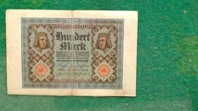 Bankovka 100 MARK 1920