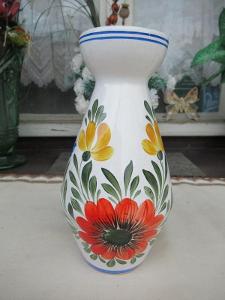 Staré malovaná váza 