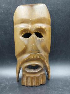 Dřevěná Africká maska 31x16 cm ....(15629)