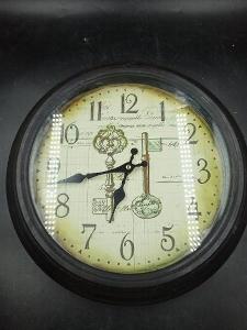 1 x nástěnné hodiny na baterii. prů. 36,5 cm (16333)