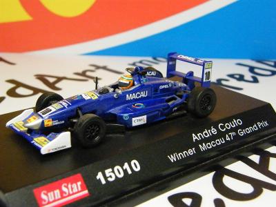7/22- F1 - André Couto Winner Macau 47 th Grand Prix - SUN STAR 1:43