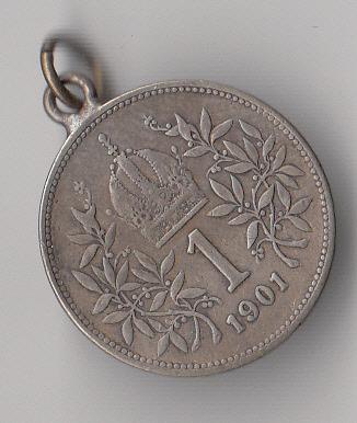 1 koruna- 1901 rakousko - uhersko