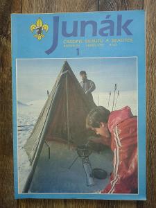 Junák ročník 34, 1991, čísla 1-9, 11, 15-16