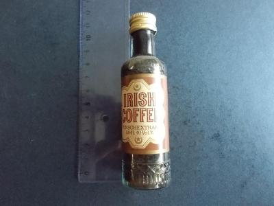 Stará sběratelská miniatura likér alkohol 0,05 l Irský kávový 