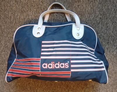 Vintage Adidas Weekend Bag - 80's Sports, sportovní taška, retro