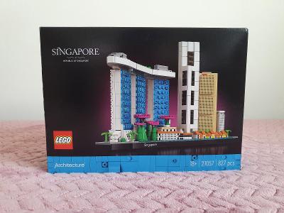 LEGO ARCHITECTURE SINGAPUR 21057 (NOVÉ, NEROZBALENÉ)