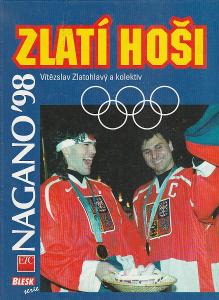 Kniha Zlatí hoši - Nagano '98 (hokej) A4