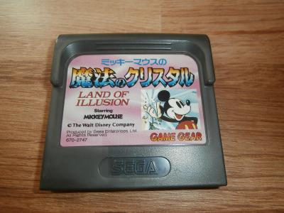 MICKEY LAND OF ILUSION GAME GEAR JAPAN