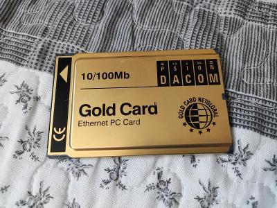 Karta PSION Gold Card Ethernet 10/100Mb pro nějaký starý počítač