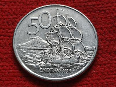 Novy Zeland 50 cent 1988