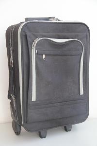 cestovní kufr na kolečkách látkový rozměr 49 x 35 x 18 cm 