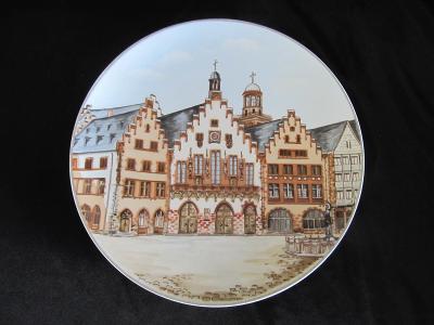 Závěsný dekorativní talíř průměr 19.5 cm Frankfurt zn Villeroy Boch