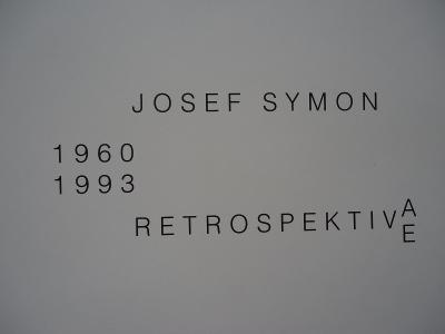 Josef  Symon.....Retrospektiva....1960 - 1993