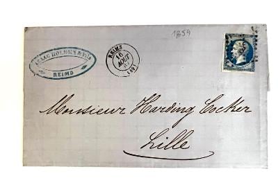 Dopis Francie 1854