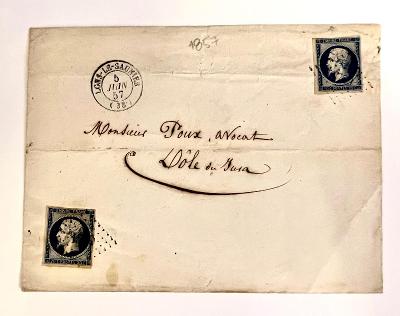 Dopis Francie 1857