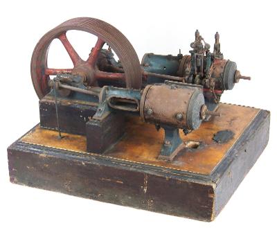 Woolfův vysokotlaký sdružený parní stroj, od r.1805