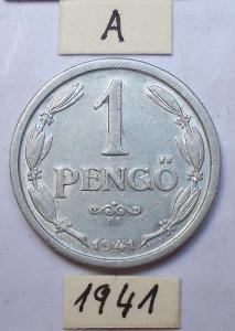 Maďarsko 1 pengo 1941