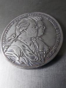 Medaile pamětní 1782,Pavel I.Petrovič,41mm,28gramů