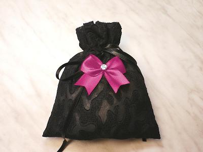 Krajkový dárkový pytlík na kosmetiku šperky sáček na dárek handmade